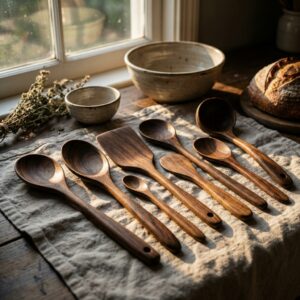 Artisan Teak Cooking Set (9 PC)